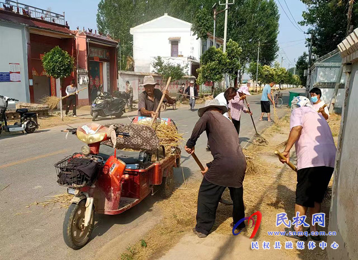 胡集乡：掀起麦收后人居环境整治高潮