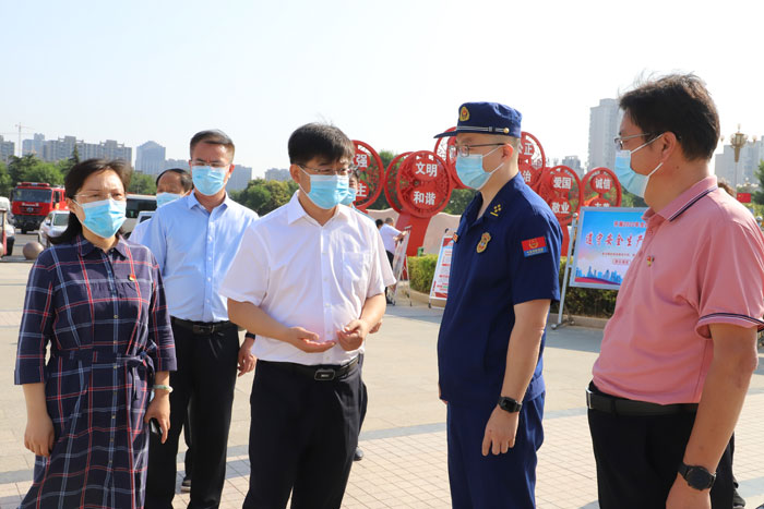 我县举行全国第21个安全生产月宣传活动