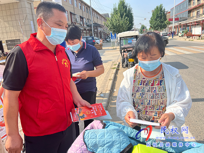 胡集乡开展新时代文明实践普法志愿服务活动