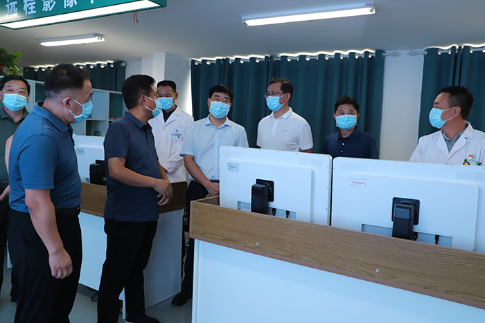 省紧密型县域医共体建设核查组莅民