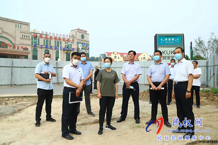 县委副书记、县长王静娴早餐会查看供电基础设施建设情况
