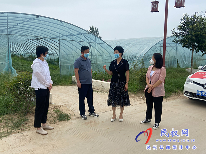县人大常委会主任周燕到老颜集乡督导疫情防控工作