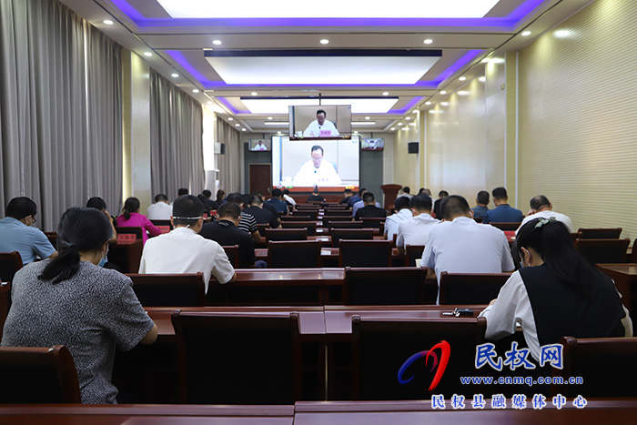 我县组织收听收看全省食品安全工作电视电话会议暨省食安委全体会议