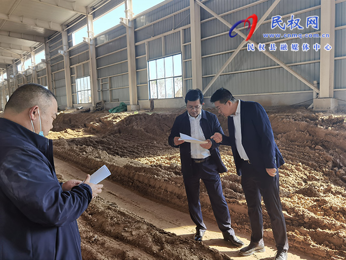 县领导李君调研督导金艺科技产业园项目建设和企业入驻情况