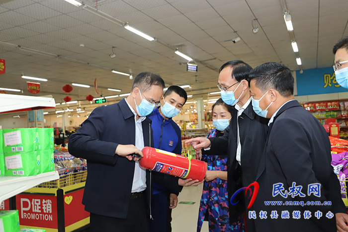 县委常委、常务副县长王景义调研安全生产和经济运行工作