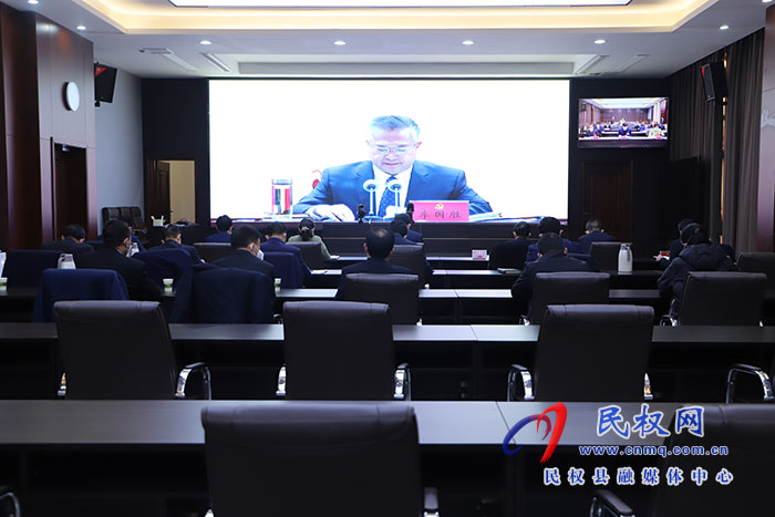 我县组织收听收看中国共产党商丘市第六届委员会第三次全体（扩大）会议暨市委经济工作 全市民营经济高质量发展会议