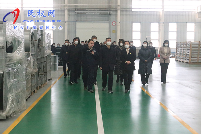 全市重大项目建设观摩组莅民观摩