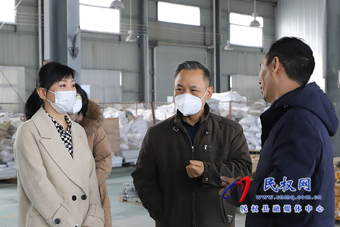省市场监督管理局认证处处长史明甫到民调研