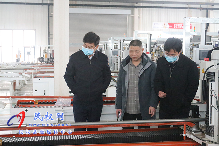 市人大常委会副主任、县委书记张团结调研复工复产、安全生产工作