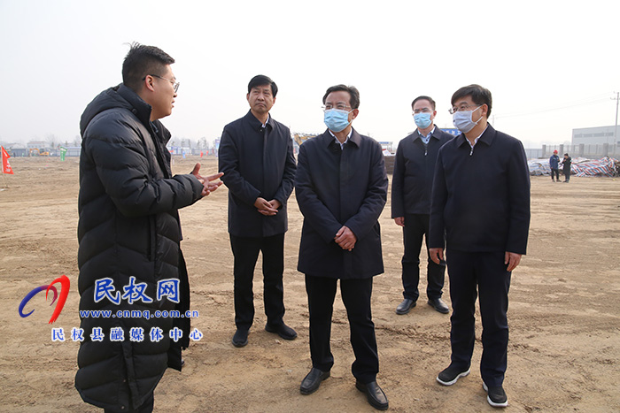 省政府拼抢“开门红”第四督导和服务工作组组长，省人力资源和社会保障厅党组书记、厅长丁同民到我县开展督导和服务工作