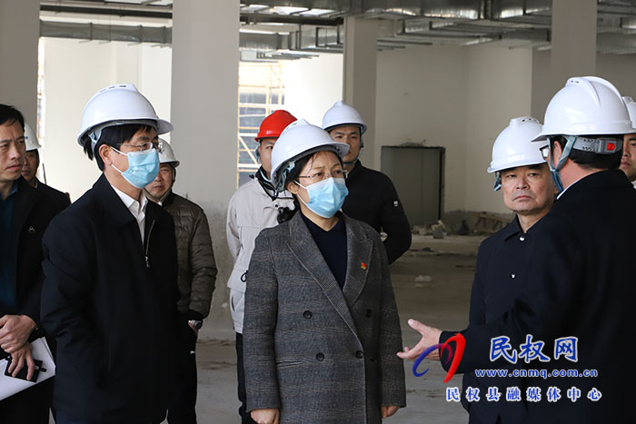 县委副书记、县长王静娴调研重点项目建设工作