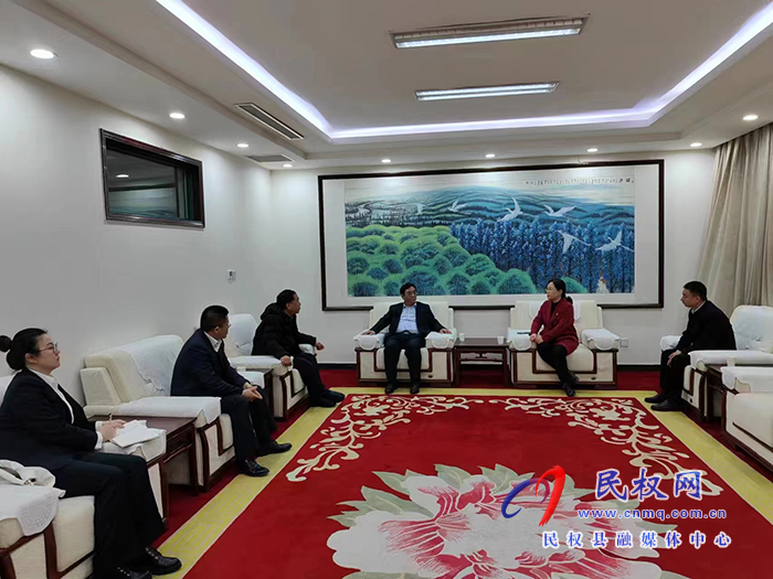 县委副书记、县长王静娴会见单荣文一行