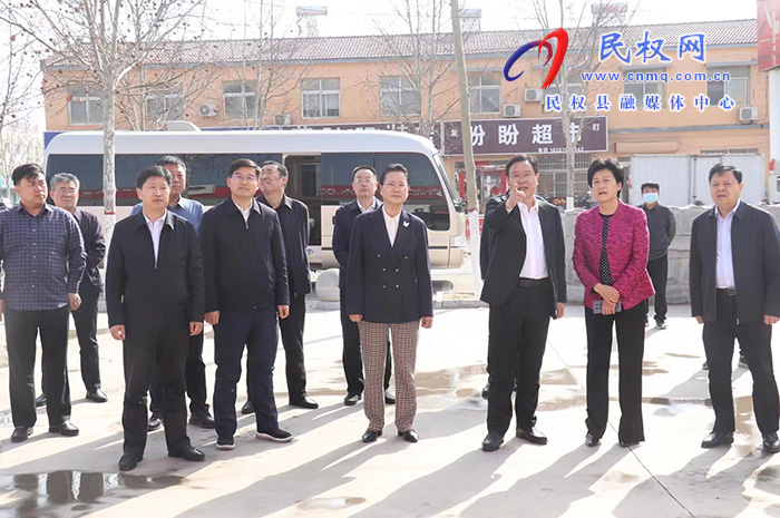 安阳市人大常委会党组书记、主任徐家平到民观摩交流基层全过程人民民主示范点建设工作