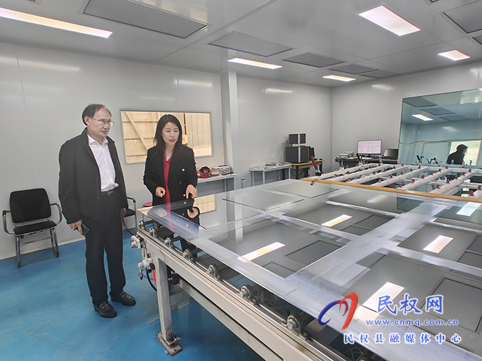 县领导王雪山到上海子创镀膜技术有限公司马鞍山研究院参观考察