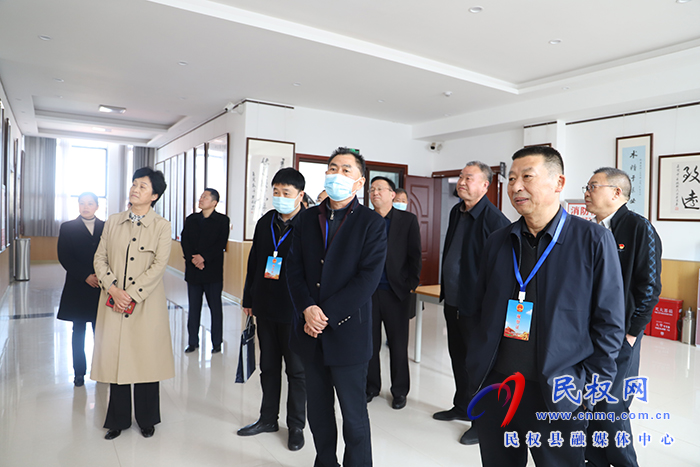 市人大常委会调研组莅民调研民办教育发展情况