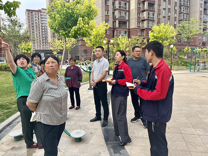 住建局组织民权新源热力有限公司开展“慧暖万家”服务