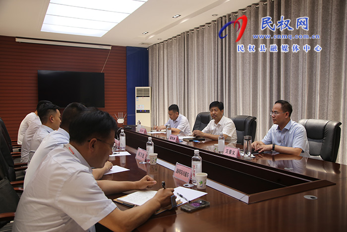 市委常委、常务副市长薛凤林到民开展“企业服务日”活动