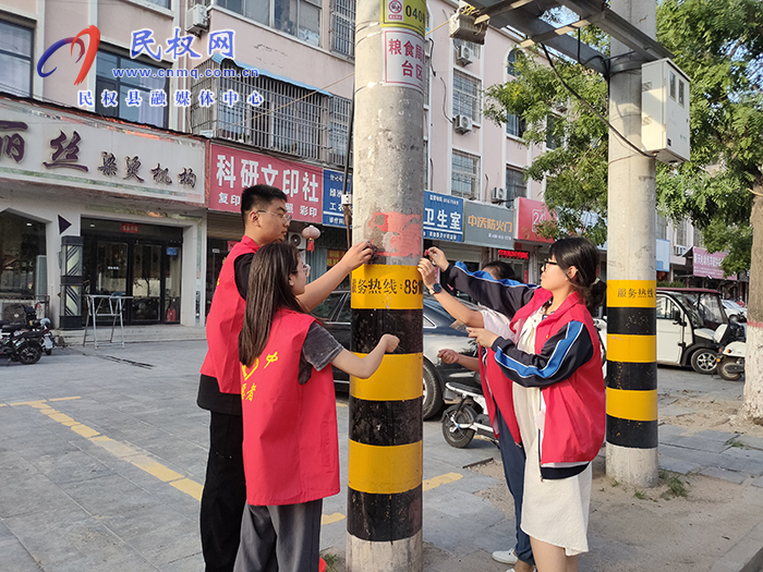 双城同创，你我同行 | 民权县高级中学师生志愿者在行动