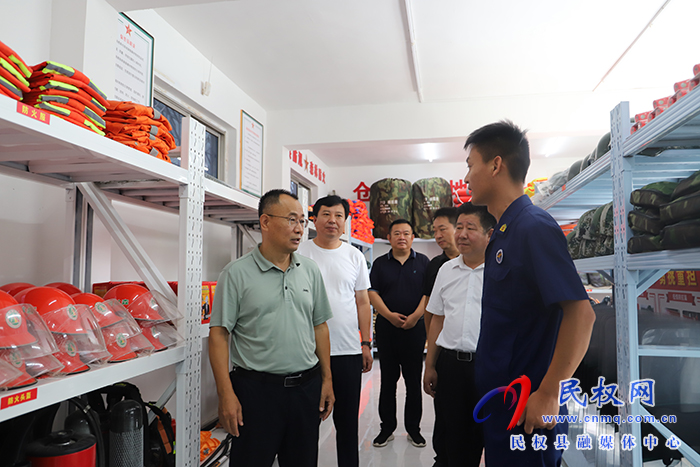 县政协主席周明河调研指面防汛防台风工做 县政协主席周明河调研指面防汛防台风工做