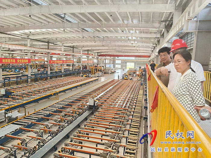 县委书记王静娴带队赴江西上饶华嘉铝业有限公司招商考察