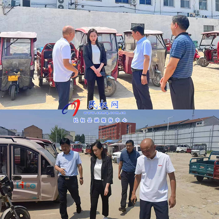 副县长朱琳督导项目建设进度等情况