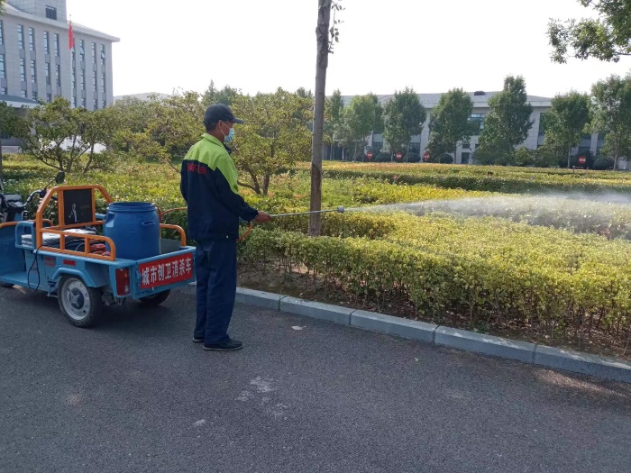 民权县爱卫办再次开展病媒生物防制工作
