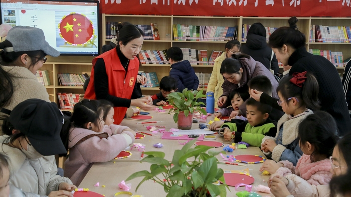 民权县图书馆举办2024年“童心向党·书香伴成长”阅读分享会活动第一期（总第33期）