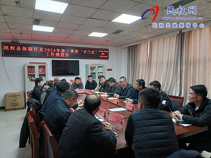 民权县保险行业2024年第一季度“开门红”工作推进会召开