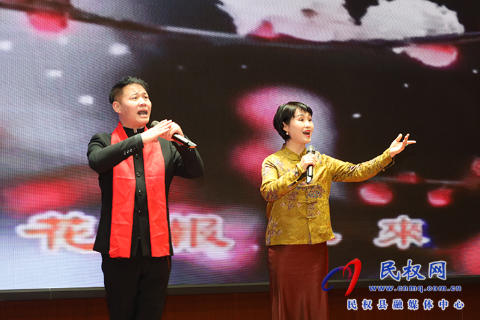 我县举行“龙行龘龘 朤朤民权”2024新年音乐会
