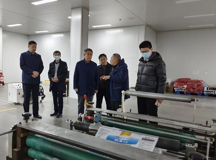 市委宣传部副部长、二级巡视员刘道明到我县调研指导印刷企业管理工作
