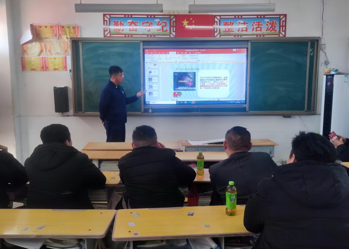 双塔镇教育系统举行消防安全培训活动