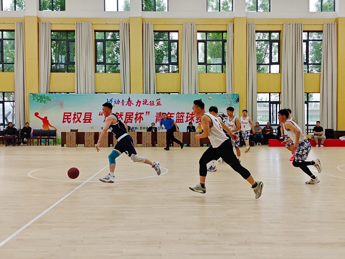 2024年民权县“悠然居杯”青年篮球赛热力开赛