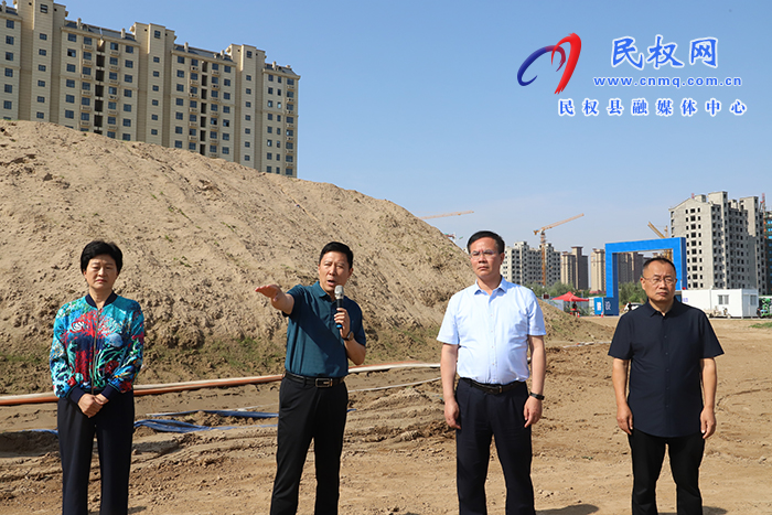 县委副布告、副布县少王景义调研市政名目建设工做
