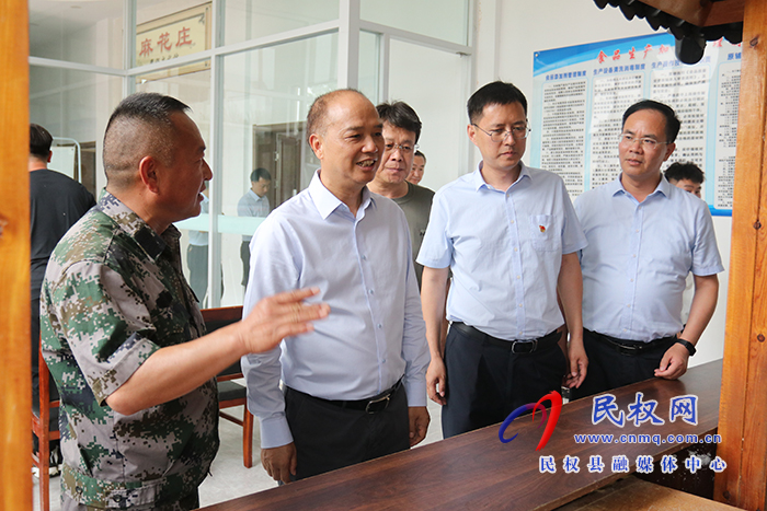 副省长李酌到民调研“三夏”生产、巩固拓展脱贫攻坚成果同乡村振兴有效衔接工作