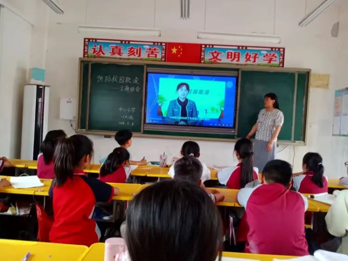 “小小绿书签，护苗在行动” ——民权县双塔镇常庄小学安全主题活动