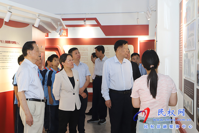 全市关工委“青少年党史学习月”启动仪式在民举行