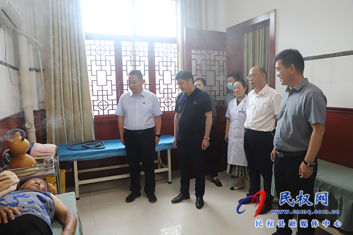 市残联党组成员、副理事长王曙光到民调研残疾人四级康复服务体系建设工作 