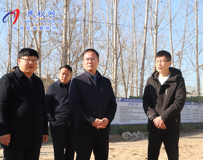 县委副书记、县长王景义调研农业水利项目建设工作进展情况