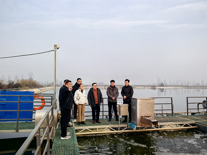 河南省水产科学研究院到庄子镇 开展水产养殖现场交流会