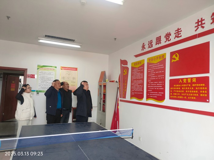县供销合作社开展3月份主题党日“1+N”活动
