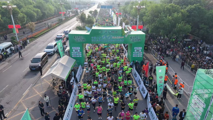 故道春好日 健儿竞跑时——2025民权马拉松暨第三届申甘林带生态马拉松赛激情开跑