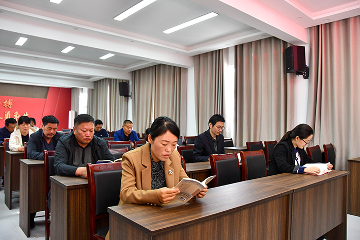 书香人和，共赴阅读之约——民权县人和镇举办世界读书日交流会