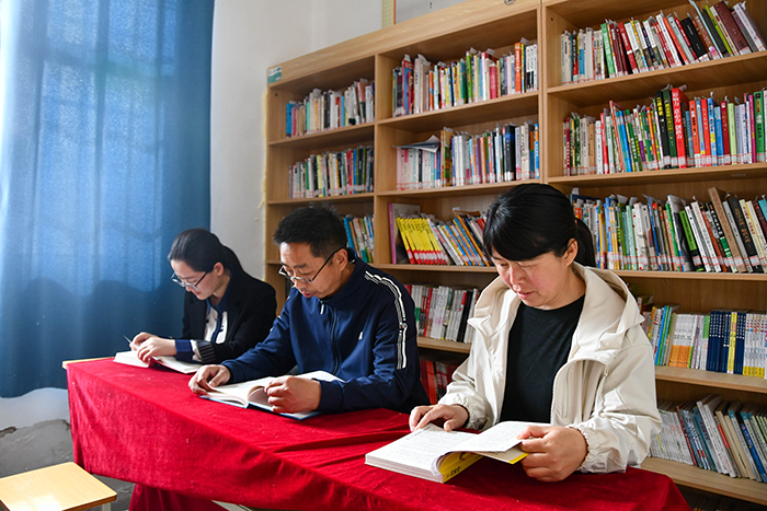 书香人和，共赴阅读之约——民权县人和镇举办世界读书日交流会