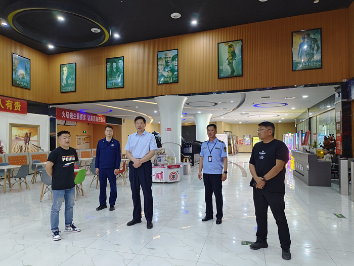 民权县开展“五一”节前出版物市场暨影院安全生产检查行动