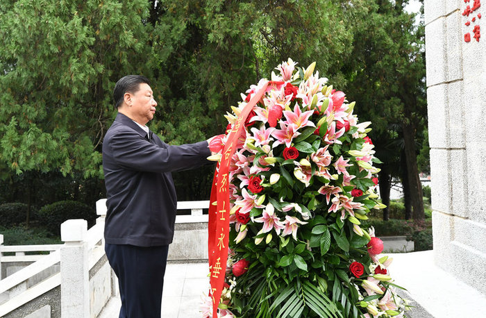 学习进行时丨永远铭记烈士们的牺牲和奉献