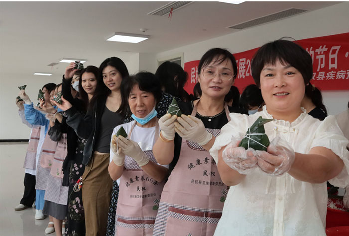 民权县卫健委“粽”是健康进万家