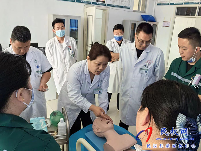 民权县龙塘镇卫生院：开展急诊急救培训 提升应急能力