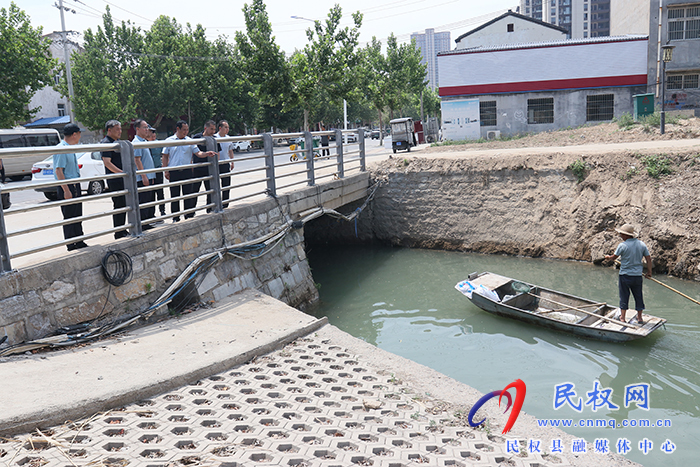 县委副书记、县长王景义调研城区内河治理工作
