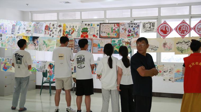 民权县2025年“青春绘故乡 奋进新时代——我和我的家乡”主题作品展成功举办