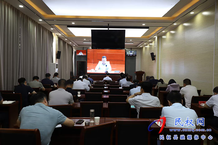 我县收听收看全省加快加力清理拖欠企业账款电视电话推进会